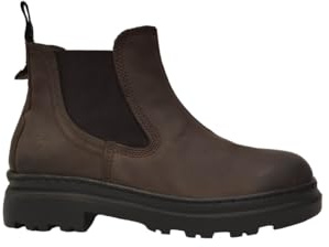 Valleverde Stivaletti Uomo 36886 in Pelle Marrone Modello Casual. Una Calzatura Comoda Adatta per Tutte Le Occasioni. Autunno Inverno. EU 43