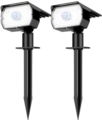nipify Solar Lights Outdoor Waterproof, Motion Sensor Spot Landscape Light