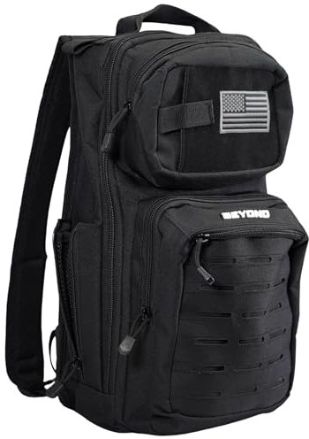 Beyond Fishing Tackle Backpack- The Voyager (All Black)