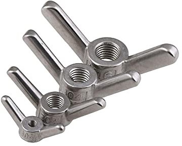 Dado in Acciaio Inossidabile Dado ad Alette a Farfalla M6 M8 M10 M12 M14 M16 M18 M20 M24 Dadi ad Alette Dado a Farfalla Acciaio Inossidabile 304 Dadi a serraggio Manuale Dado a Griffe