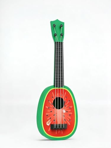 Chitarra per bambini Con 4 corde regolabili, Chitarra Ukulele Giocattolo, Mini Ukulele per Bambini, Musica Giocattoli Educativi Regalo Per ragazzi ragazze