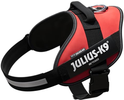 Julius-K9, Pettorina IDC Power, Taglia: XL / 2, Colore: Rosso