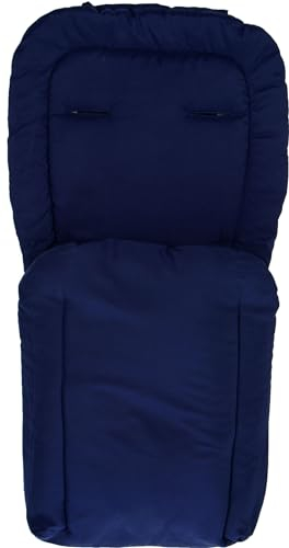 babycab Universal Sommerfußsack Duo für Kinderwagen & Buggy - Fußsack mit Gurtschlitzen & abnehmbarem Oberteil - als Auflage verwendbar