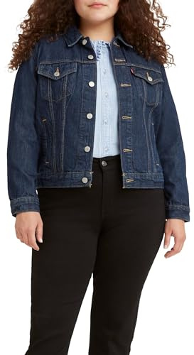 Levi's Damen Original Trucker Authentic Blue XL