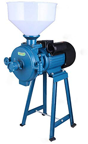 Molinillo de grano eléctrico de 1500 W 220 V para granos, molinillo de granos, molinillo doméstico con potencia eléctrica aplastamiento
