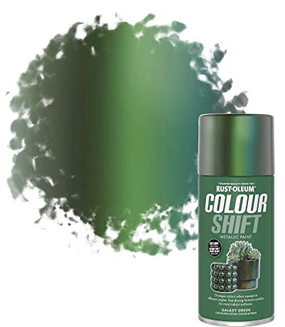 Rust-Oleum Colour Shift Galaxy Green 150ml, Green, Gold, AE0674150UK