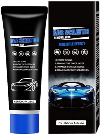 Removedor de Arañazos para Vehículos, Compuesto Restaurador con Esponja, Reparador De Pintura Y Quitador De Rayas Para Coche, Para Camión SUV Pulido Oxidación Defectos Remolinos Corrección