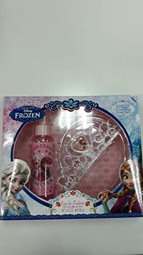 SET DISNEY FROZEN EDT 100ML SPRAY+ACCESSORIO CAPELLO