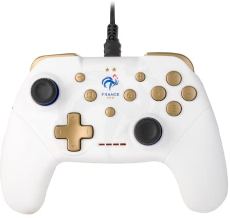 Konix Manette filaire blanche pour Switch FFF