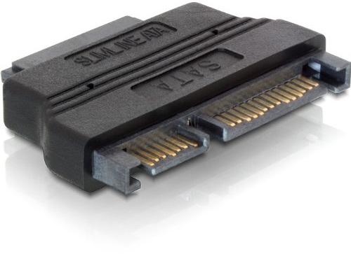 Delock 65156 Adapter SATA 22 pin > Slim SATA 13 Pin ,