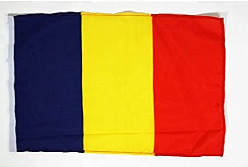 AZ FLAG Bandiera Romania 45x30cm - Bandiera RUMENA 30 x 45 cm con Foro