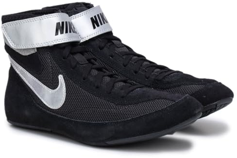 NIKE Speed Sweep VII brottningsskor för män (svart/vit/svart, 8,5 M US)