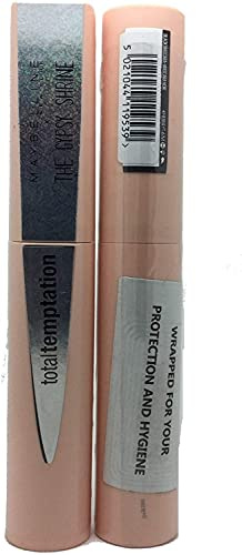 8 x Maybelline X The Gypsy Shrine Total Temptation Midnight Black Mascara - SILVER CASE