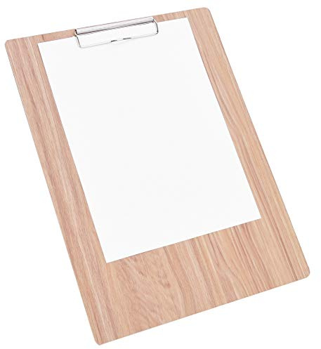 Artist Sketch Board, 8K Waterproof Wooden Clipboard for Travel Drawing Writing, Sketching Board for School Classroom Studio Outdoor 15.7x11.3in