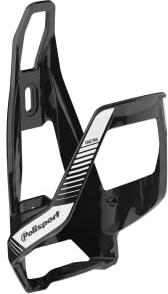 POLISPORT 8645900051 - Flaschenhalter Modell CAGE PRO für MTB-Fahrrad, leicht, widerstandsfähig und schnell zu montieren in schwarz/weiß