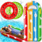 Subtail 3Pcs Flotadores Piscina - Colchoneta de Colores - ColchóN Hinchable - Donut para Piscina - Anillo De NatacióN para NiñOs y Adultos