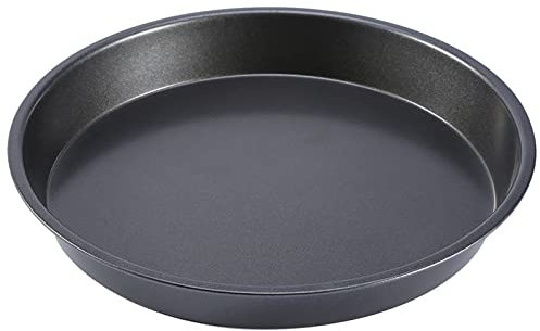 Piatto per forno a microonde, 58 x 58 x 10 cm, in acciaio al carbonio, antiaderente, per forno, teglie, tortiera, facile da usare e pulire in cucina di casa o pizzeria