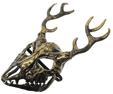 VALICLUD Maschera Di Corna Di Cervo Maschera Di Animale Di Corno Di Carnevale Da Uomo Con Corna Maschere Di Carnevale Costume Da Cervo Di