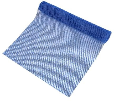 Ｚｉａｌｏｆｉ Nylon Net Bad Waschlappen Körper Wäscher 31,5x11,81 zoll Baden Dusche Tuch Sanfte Peeling, Blau