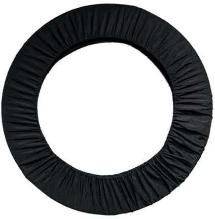 CoudarTitie Copertura Protettiva per Ginnastica Artistica, Accessorio per Attrezzi da Ginnastica Calistenica, Portatile, Elastica, Copertura Ad Anello per Ginnast, Nero