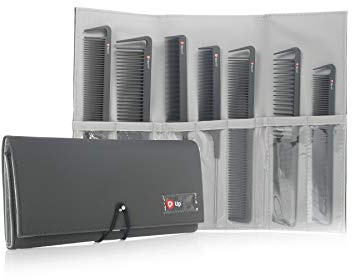Upgrade - Pettini Nano-Ion Technology Comb - Set Pettini Professionali da Parrucchiere Antibatterici e Antistatici