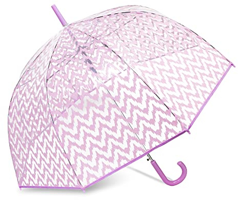 ShedRain Clear Auto Open Bubble Umbrella – See Through, Rain & Windproof, for Weddings, Proms, Events