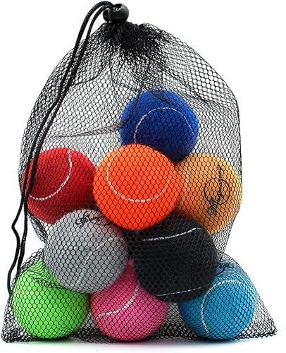 Magicorange 20 pezzi. La palla a quattro zampe da tennis da 2,5 pollici a quattro zampe da gioco con una rete e può catturarla nel colore (i tuoi colori, 2,5 pollici)