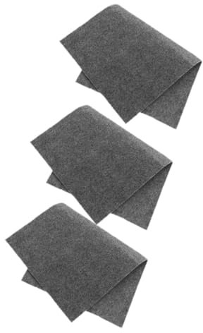 ERINGOGO 3stücke Reptilienteppich Für Schildkröten Und Echsen Graue Polyester-absorptionsmatte rutschfest Leicht Zu Reinigen Für Terrarien Und Reptilienhaltung