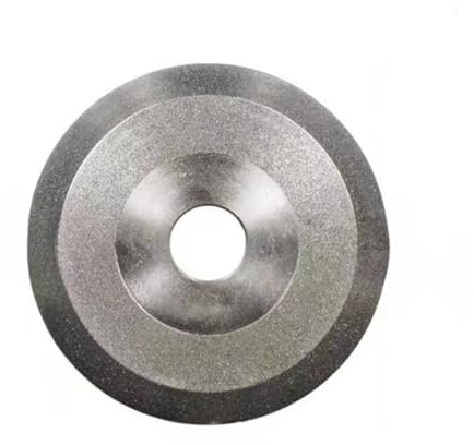 ZHaotn Disque abrasif parallèle 150 x 32 x 10 x 10 mm for affûteuse, fraiseuse, carbure de tungstène, Acier galvanisé, meule diamantée