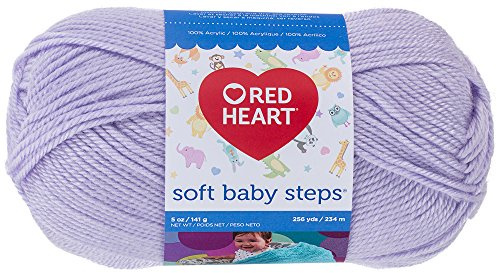 Red Heart Soft Baby Steps Yarn, Lavender