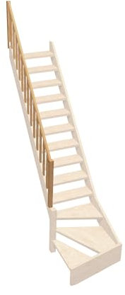 Normandie - Balustres escalier 1/4 tournant