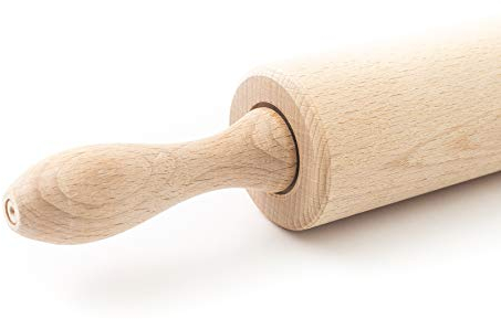 Tuuli Kitchen Mattarello Cucina Legno Professionale 44 x 5,5 cm