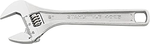STAHLWILLE Nr. 4025 Einmaulschlüssel, verstellbar Gr.10 max.Schlüsselweite 34 mm