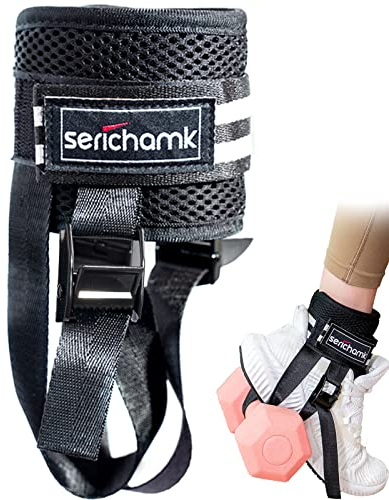 Verstellbare Fußgewichte, Knöchelriemen, Hantelbefestigung für Füße, 1 Stück – Beinbeuger, Beinverlängerungen, Booty Workouts