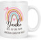 Joymaking Erzieherin Geschenk Kaffee Tasse Abschiedsgeschenk Kindergarten für Erzieher - mit Spruch Danke dass Du mir beim Wachsen geholfen hast - Dankeschön Kindergarten Abschiedsgeschenk