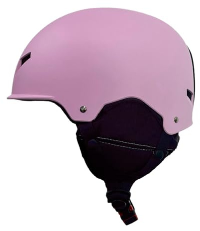 F Fityle Casque de Ski Casque de Sport Respirant Accessoires de Ski pour Skateboard Sports de Plein air Patinage à roulettes Cyclisme Femmes, Rose, M