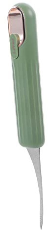 KOCKSHION Sbucciatore per Gamberetti in Inossidabile Strumento da Cucina Portatile per Sgusciare Gamberetti Sbucciatore Ergonomico per Uso Quotidiano