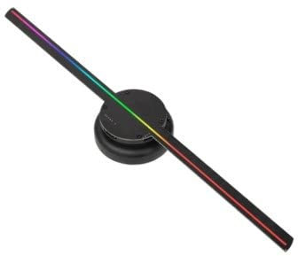 Projecteur holographique en éventail, Ventilateur d'hologramme 3D projecteur de publicité 3D Wifi Led signe lampe holographique publicité à distance affichage Support Images et vidéo , Nouvel outil pu