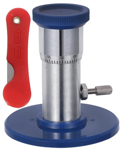 NUOBESTY Microtome de Laboratoire Portatif pour Biologie – Trancheuse D’Échantillons Végétaux et Animaux – Outil Pédagogique Manuel Léger pour Expériences Scolaires et Travaux Pratiques en