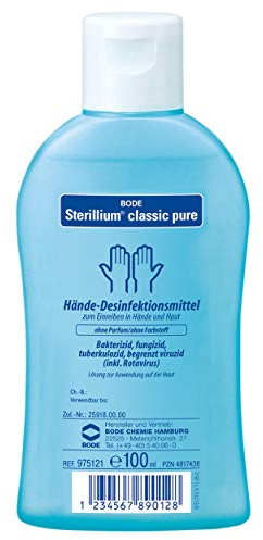Sterillium 975121 classic pure Desinfektionsmittel, 100ml