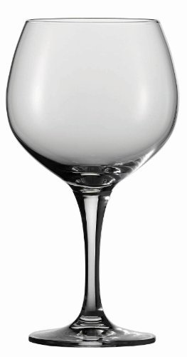 Schott Zwiesel Mondial Calici in cristallo Tritan, collezione Borgogna, bicchiere da vino rosso, 561,3 g, set da 6