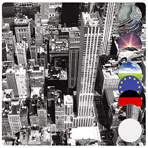 ANRO Bodenschutzmatte Bürostuhl große Unterlage Schreibtischstuhl Stuhlmatte Fussbodenschutz rutschfest Kratzfest für Parkett Hartböden New York 200x120cm