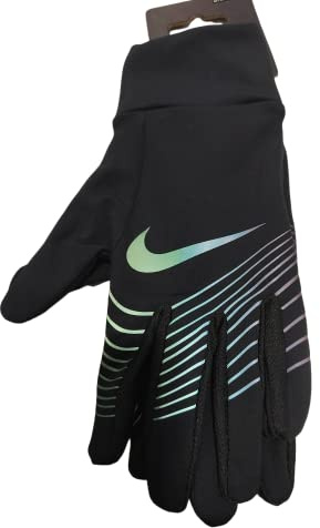 Nike Löparhandske 360 MN LGWT Run GLV (M, svart/flerfärgad)
