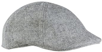 camel active Herren Flatcap aus einem angenehmen Wollmix Grau, Menswear-L