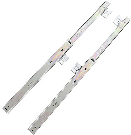 NUOBESTY Supporto Per Tastiera in Acciaio Supporto Per Tastiera Da Tavolo Cuscinetti Facile Da Installare Robusto E Silenzioso Adatto Per Scrivania Da Ufficio