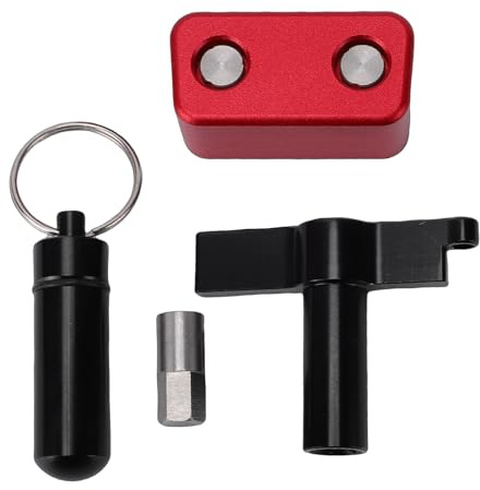 Denash Blocco Porta OBD2, Protezione Antifurto in Metallo per Auto, SUV, Camion, Interfaccia OBD con Strumento di Rimozione Dedicato