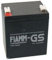 Fiamm Hochstrom Bleiakku 12FGH23 (FGH20502) 12 Volt 5,0 Ah mit 6,3mm Steckanschlüssen