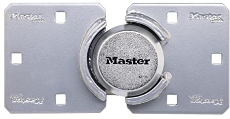 Master Lock Heavy Duty Chrome Puck Lock, Hidden Shackle, Keyed, M736XKAD
