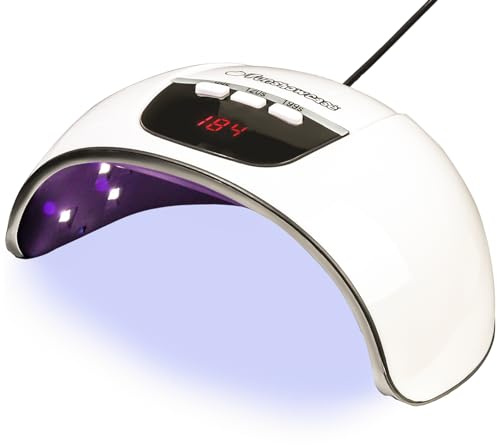 musykrafties LED Lámpara UV 54W Resina Curado Luz Joyería Casting Kit Esmalte de Uñas de Ge 3 Temporizador Ajuste USB Accionado