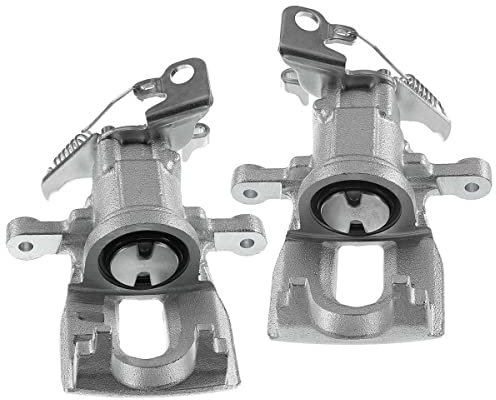 Frankberg 2x Brake Caliper Disc Brake Rear Axle Left Right Compatible with Mondeo III B5Y 2004-2007 Mondeo III Saloon B4Y 2004-2007 Replace# 1504907 1504906